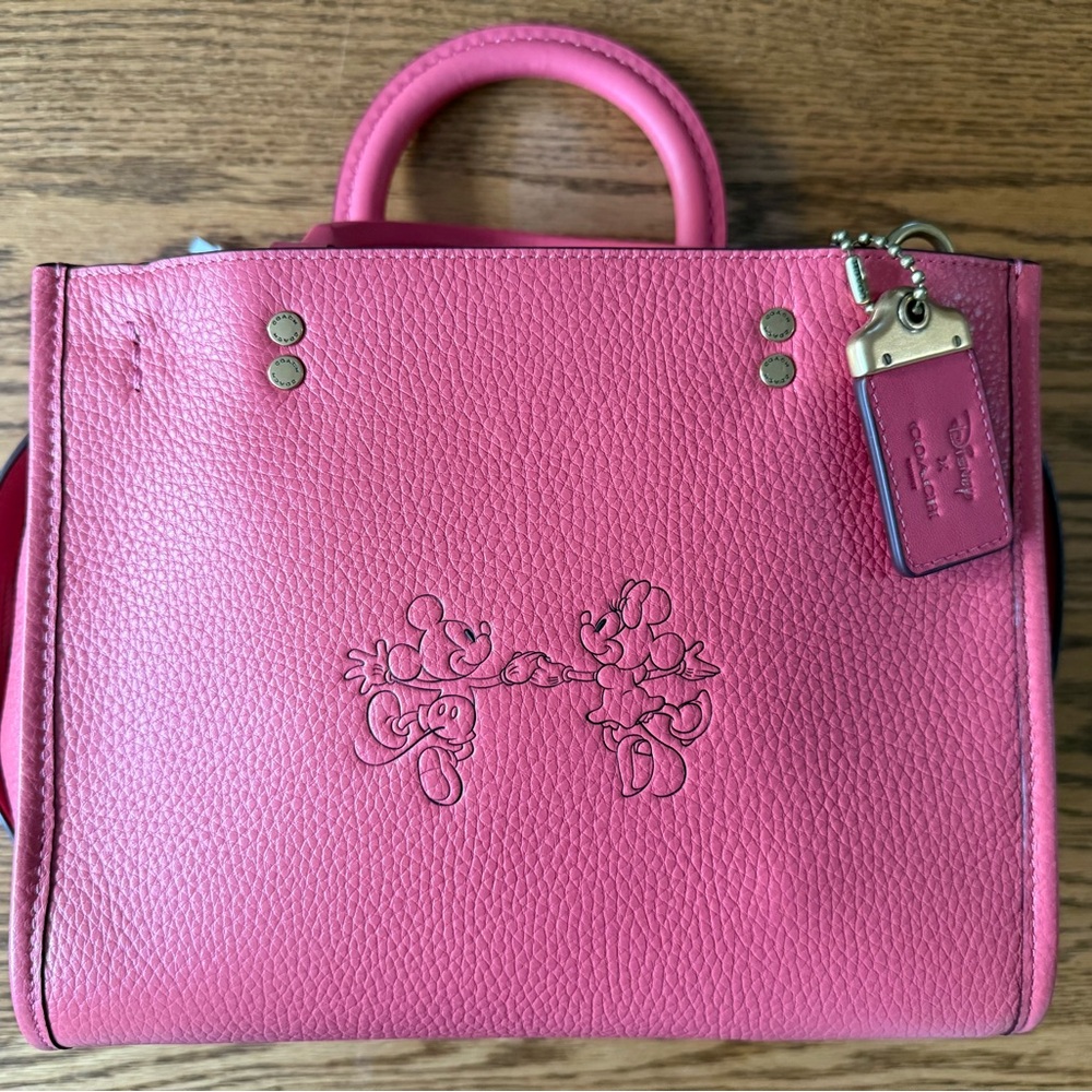 Coach Pink Leather Women's Bag NEW UNUSED